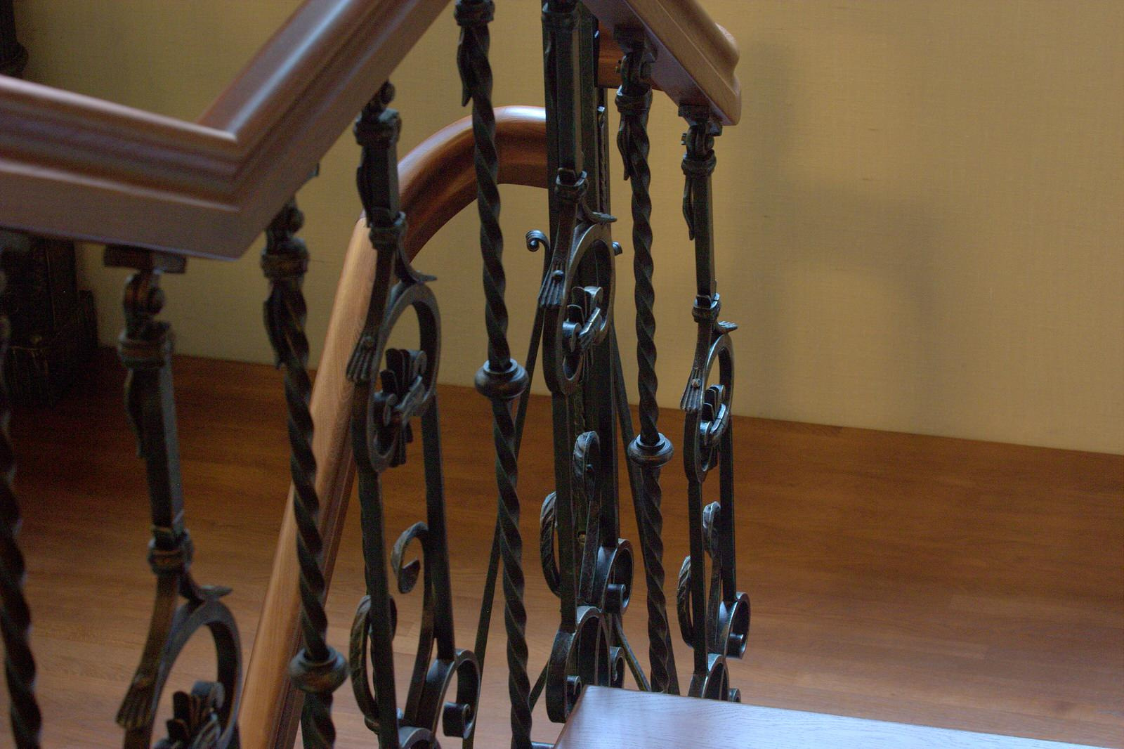 Лестничное ограждение в Троицком