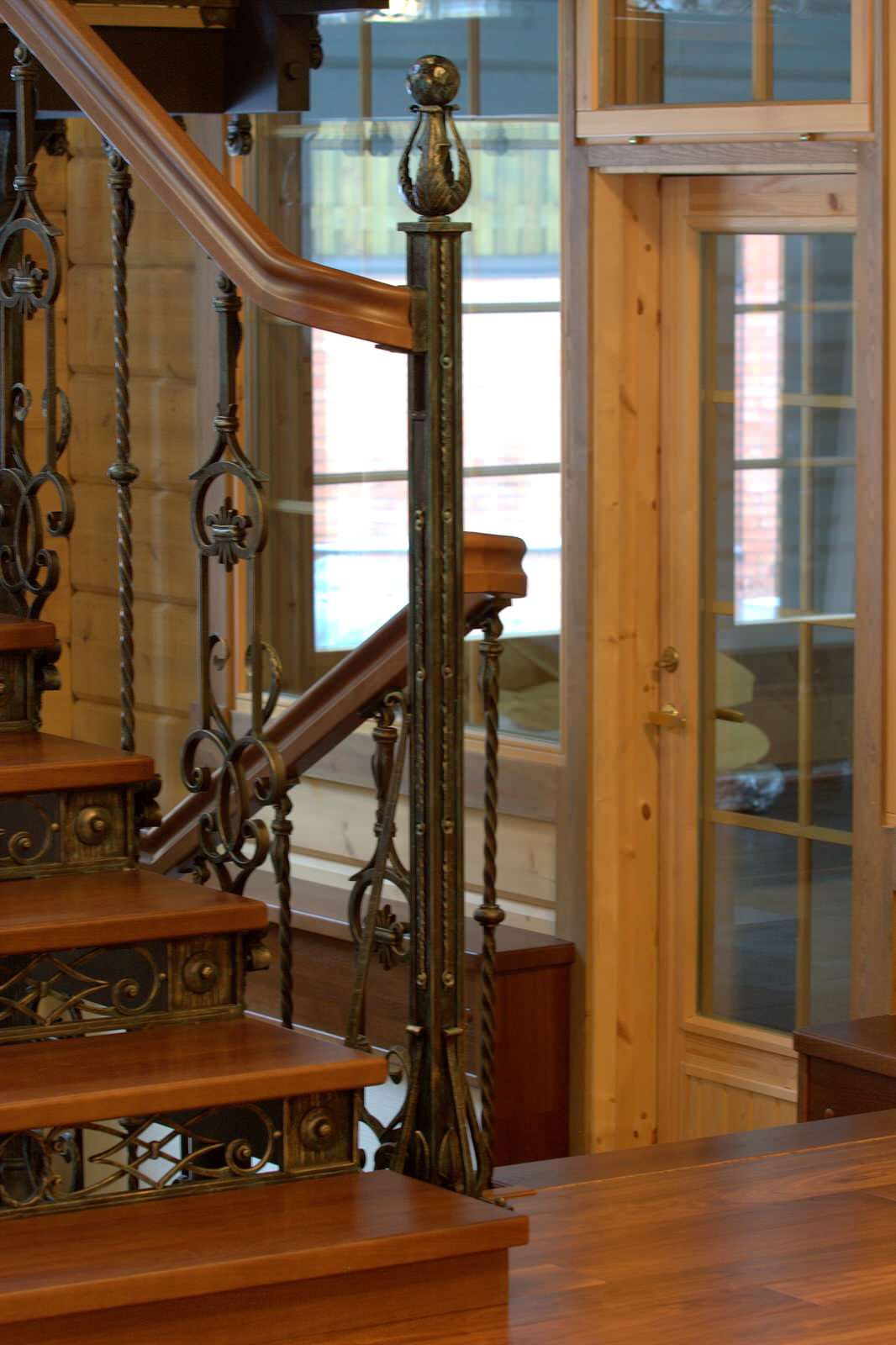 Лестничное ограждение в Троицком