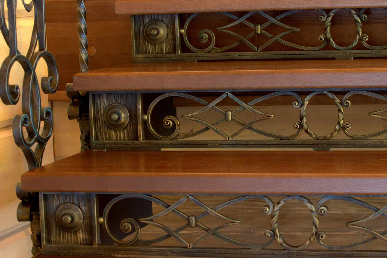 Лестничное ограждение в Троицком