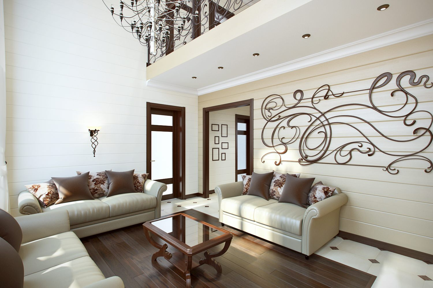 Дизайн интерьера загородного дома г. Москва ЖК Заповедный парк