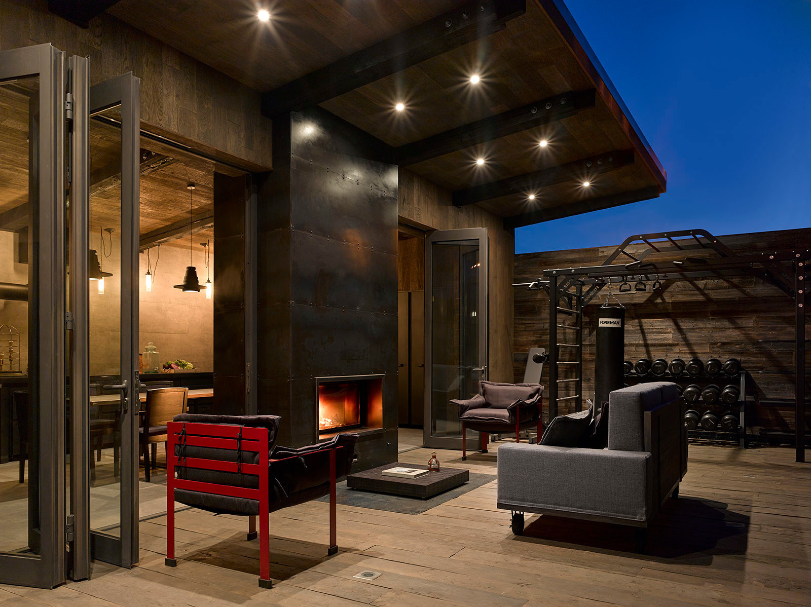 Проект недели: Летняя кухня с камином — в Туле