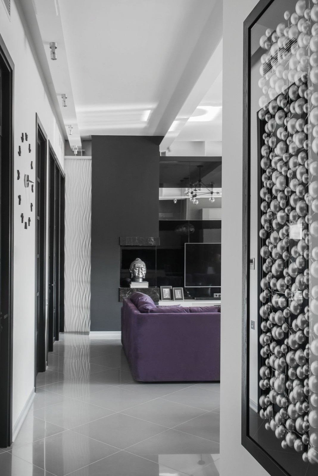 Апартаменты на Павелецкой набережной. 2017 год.