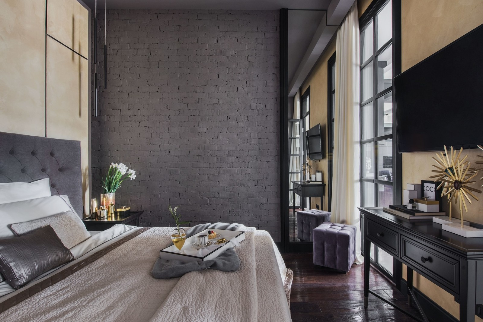 Апартаменты на Павелецкой набережной. 2017 год.