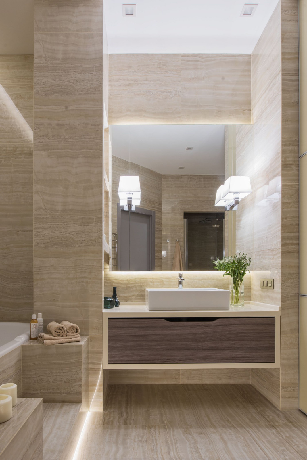 Апартаменты на Павелецкой набережной. 2017 год.