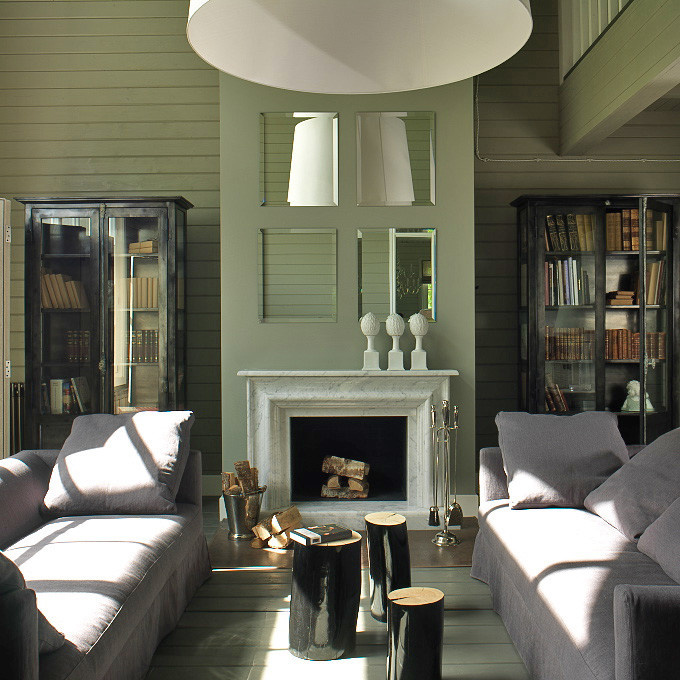 Деревянный дом под Москвой