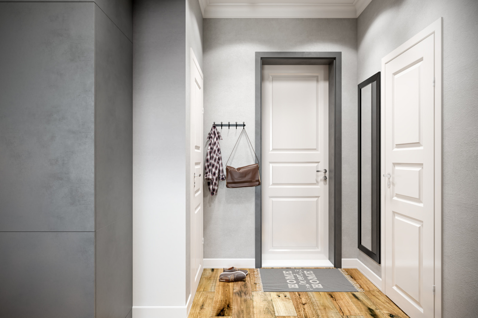 Квартира 42 кв.м. в стиле эклектика в ЖК «Невский»