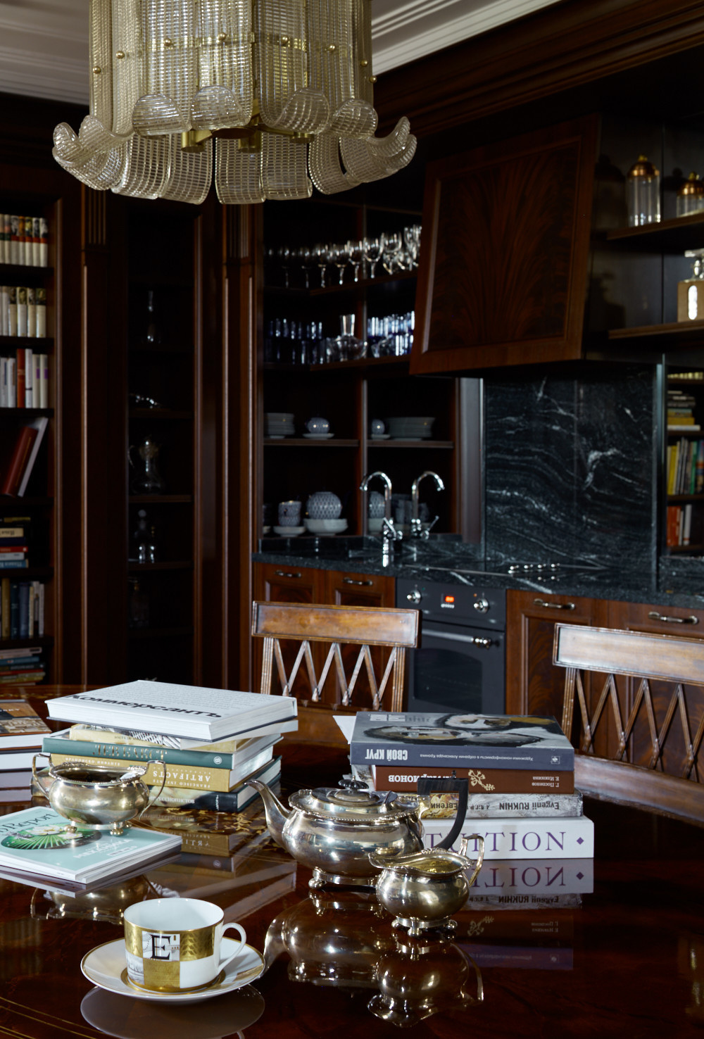 столовая в библиотеке