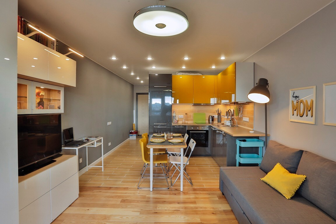 Солнечная квартира в ЖК Бумеранг