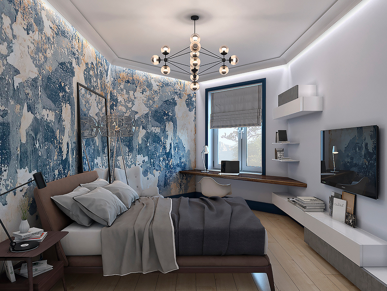 Трехкомнатная квартира ЖК "Гранд Фамилия" (Two-bedroom apartment)