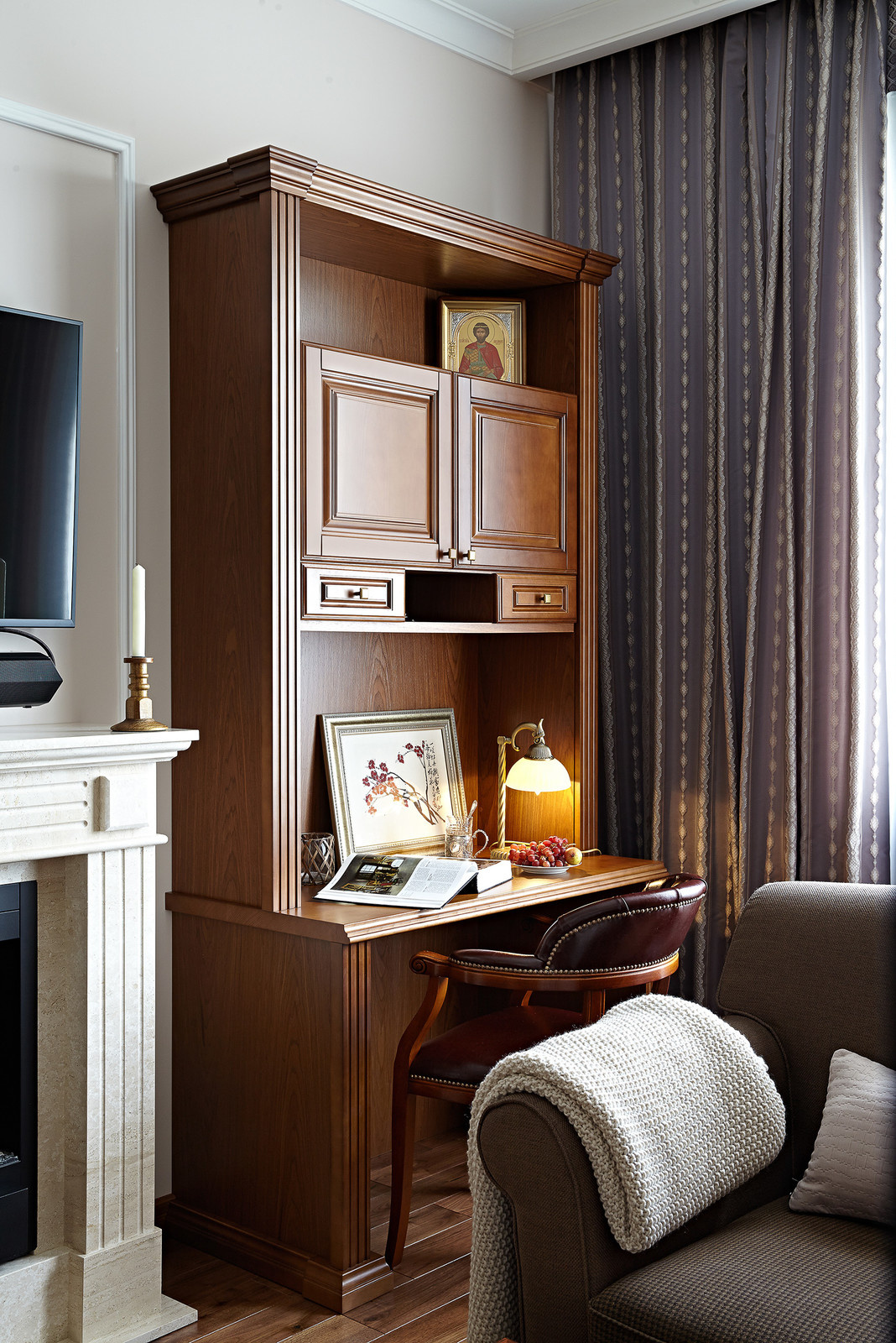 Квартира в стиле "Сталинский ампир", площадь 78 м.кв.