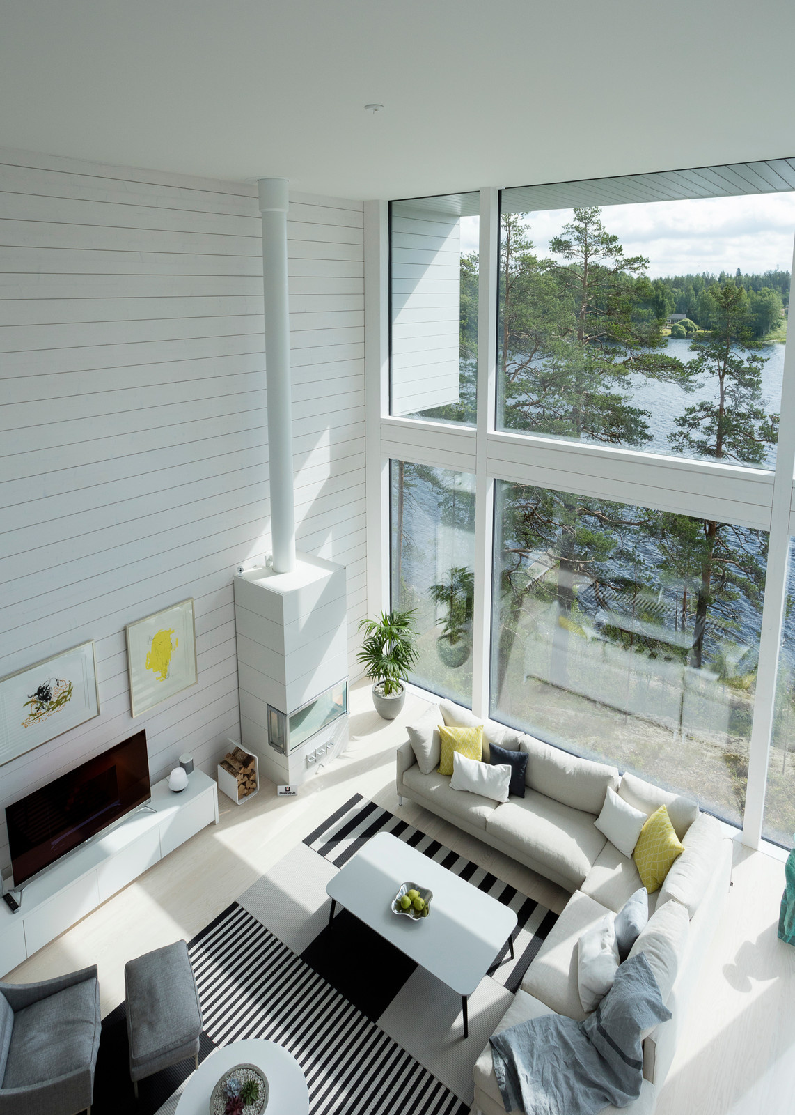 Краски Tikkurila в гостиных