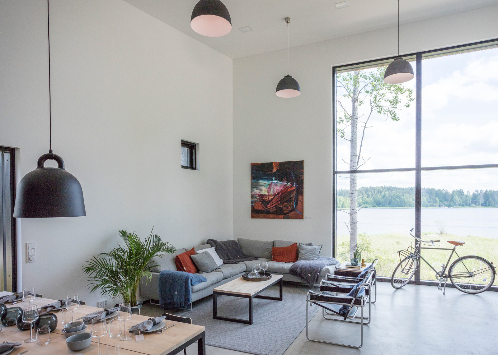 Краски Tikkurila в гостиных