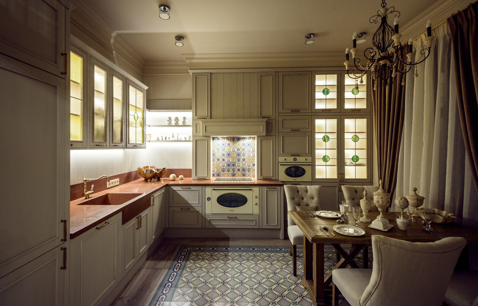 Мебель Du Bout Du Monde в проекте дизайн-студии FULLHOUSEDESIGN