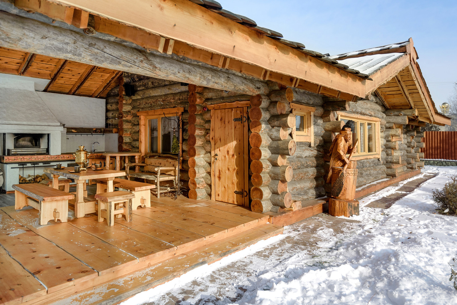 Проект недели: Баня из сухостойной сосны в Экибастузе