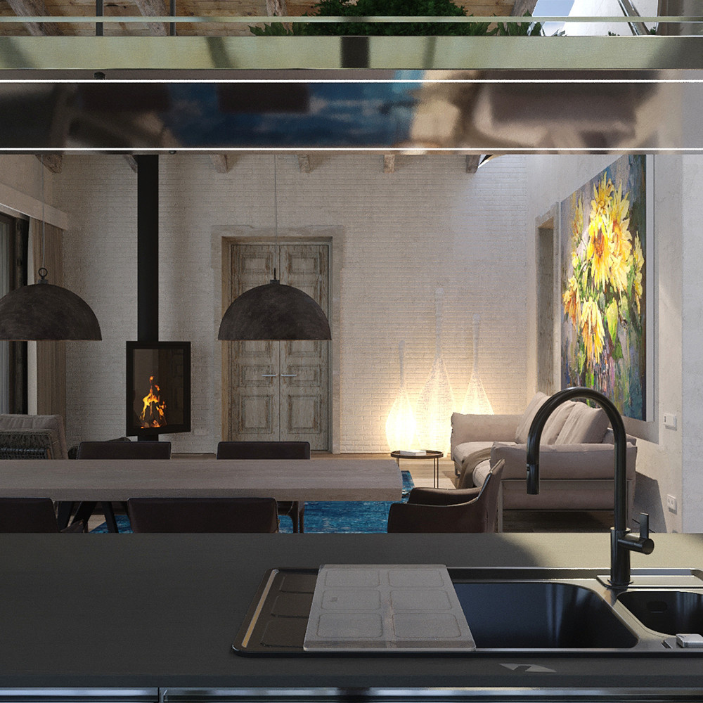 Продукция Merten D-Life на Кухнях