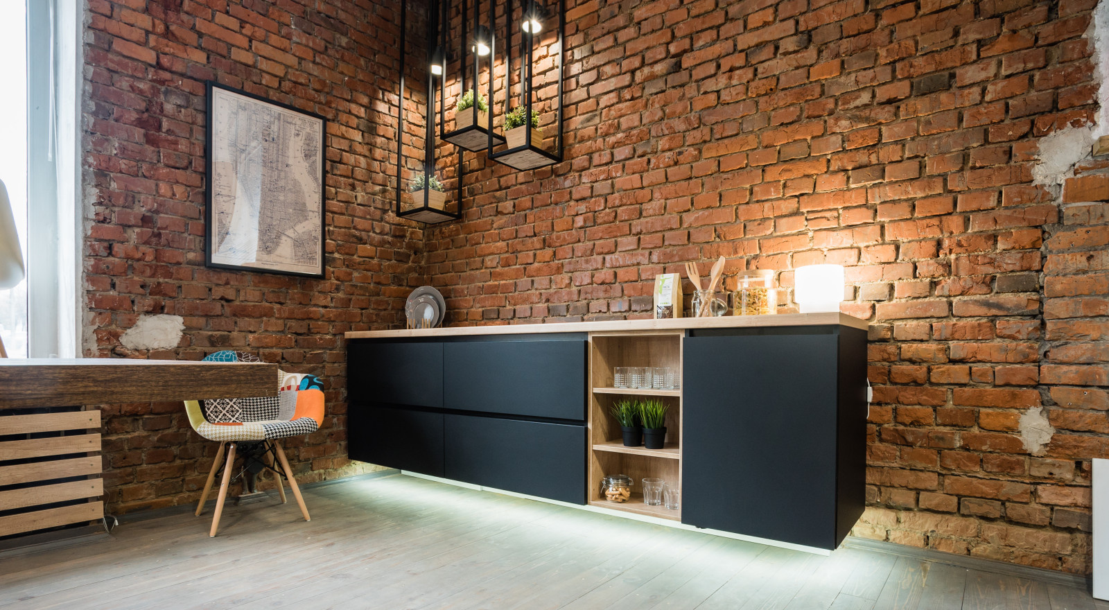Кухня в стиле LOFT