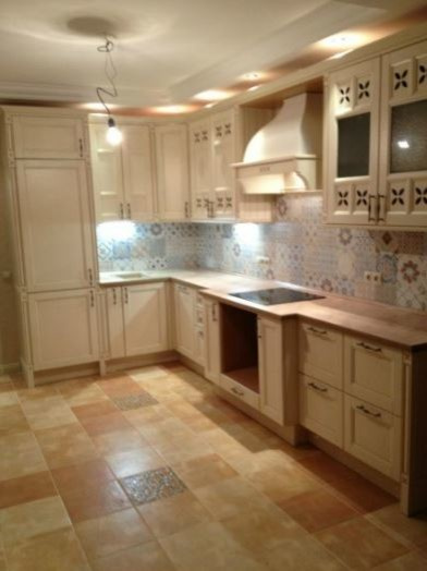 Установленные кухни