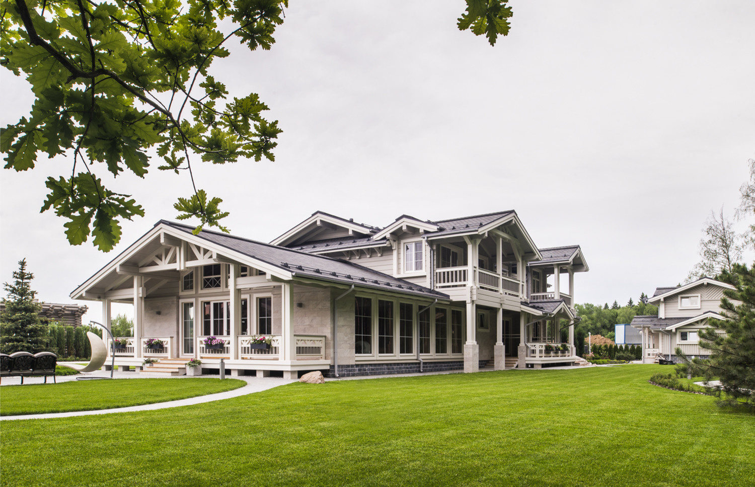 IDEA FOREST загородный дом из клееного бруса