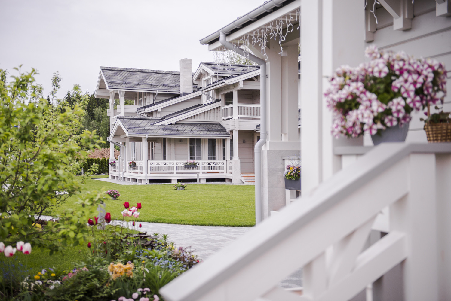 IDEA FOREST загородный дом из клееного бруса