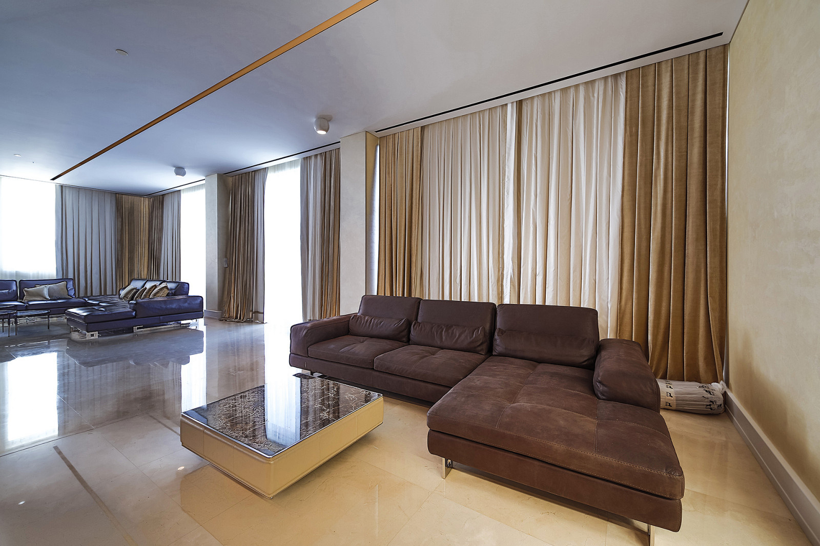 The interior of the Olympic Plaza. Cyprus.Limassol.