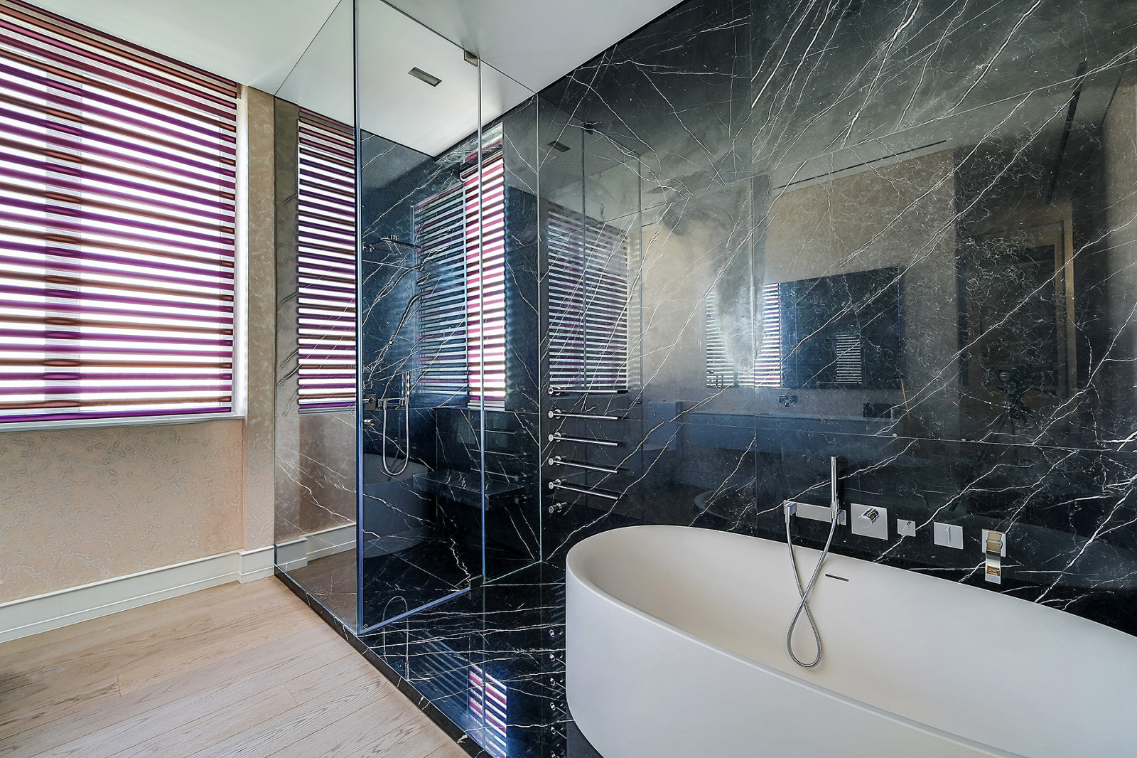 The interior of the Olympic Plaza. Cyprus.Limassol.