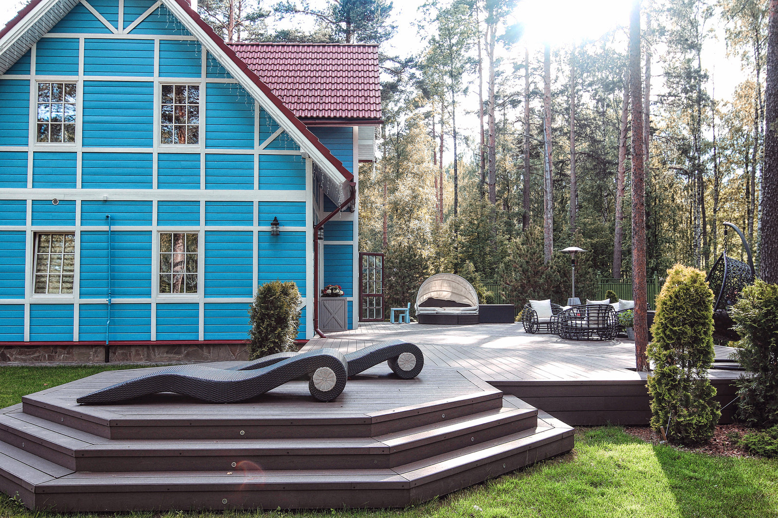 Орехово, разработка фасадов и малых сооружений