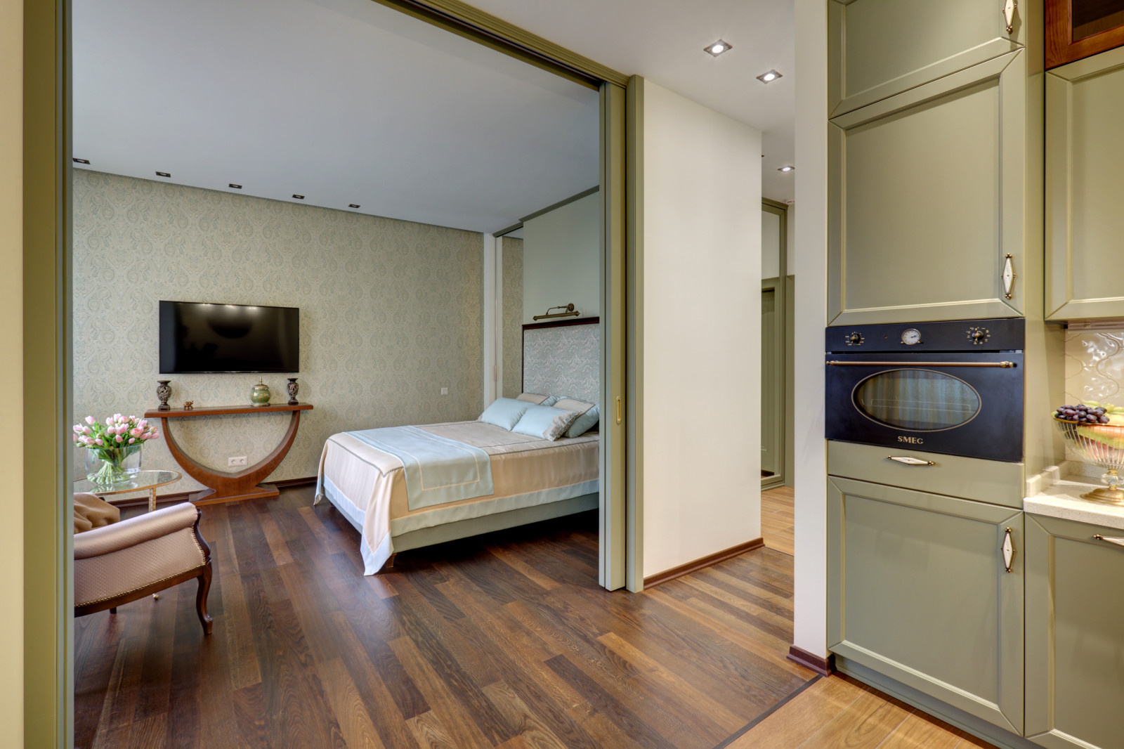 Квартира-студия для бизнес-леди