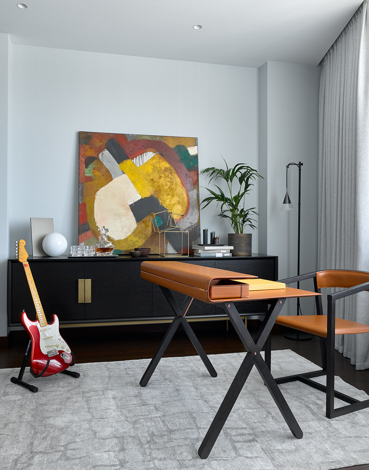 Houzz тур: Квартира с пятью (!) окнами в гостиной