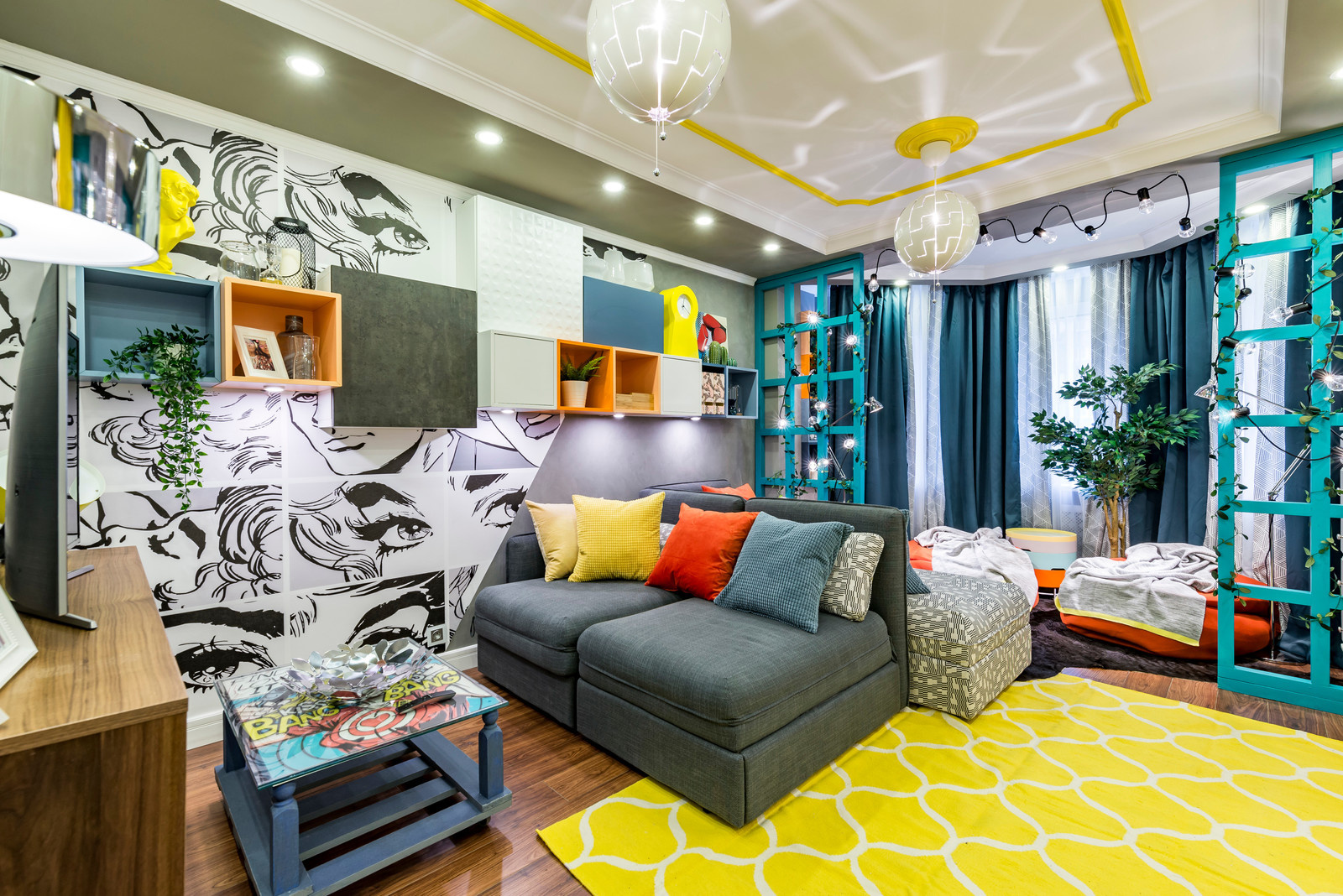 Комиксы в Бетоне