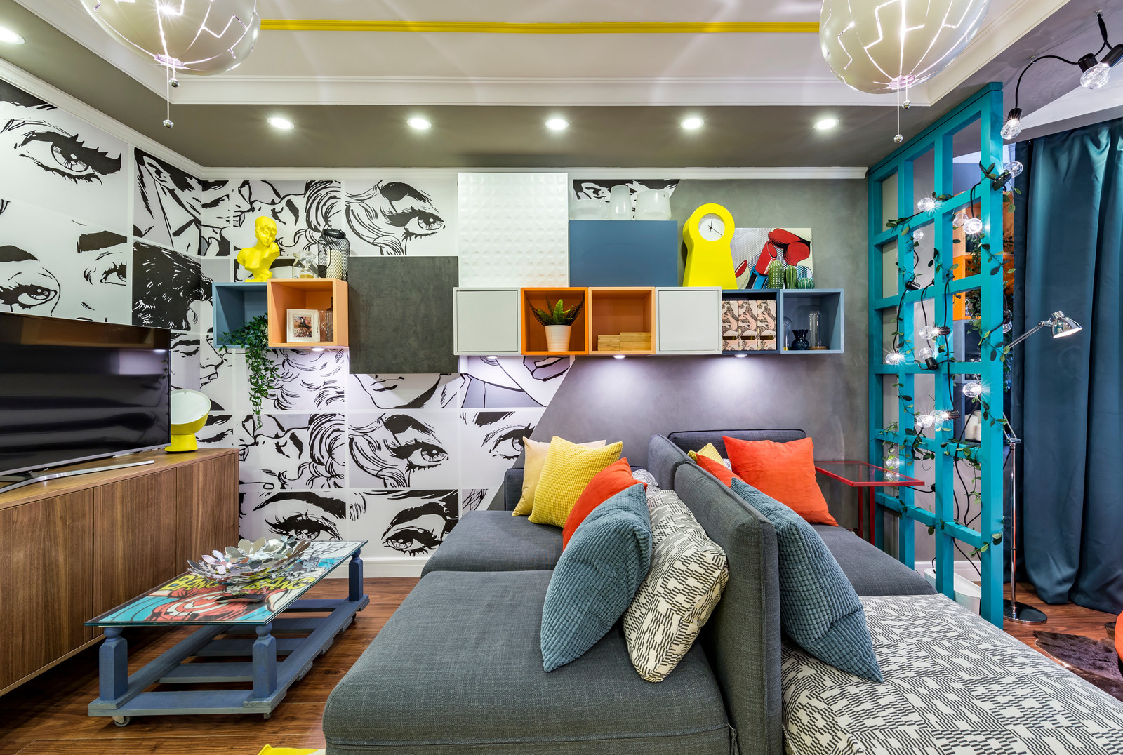 Комиксы в Бетоне