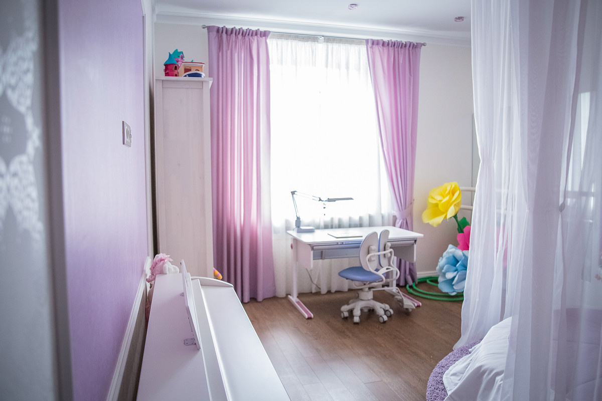 Квартира с нотками классики.