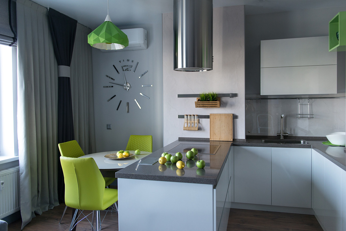 Квартира в современном стиле.