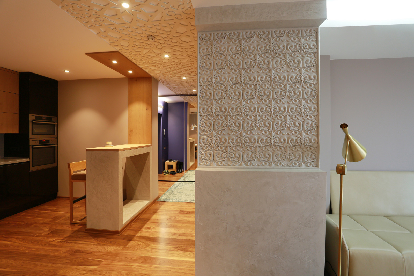 Современный дизайн квартиры в Park Avenu в Киеве