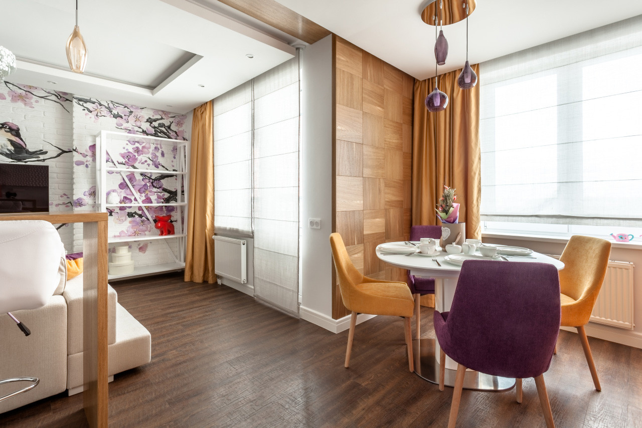 Дизайн-проект квартиры для молодой пары в Екатеринбурге