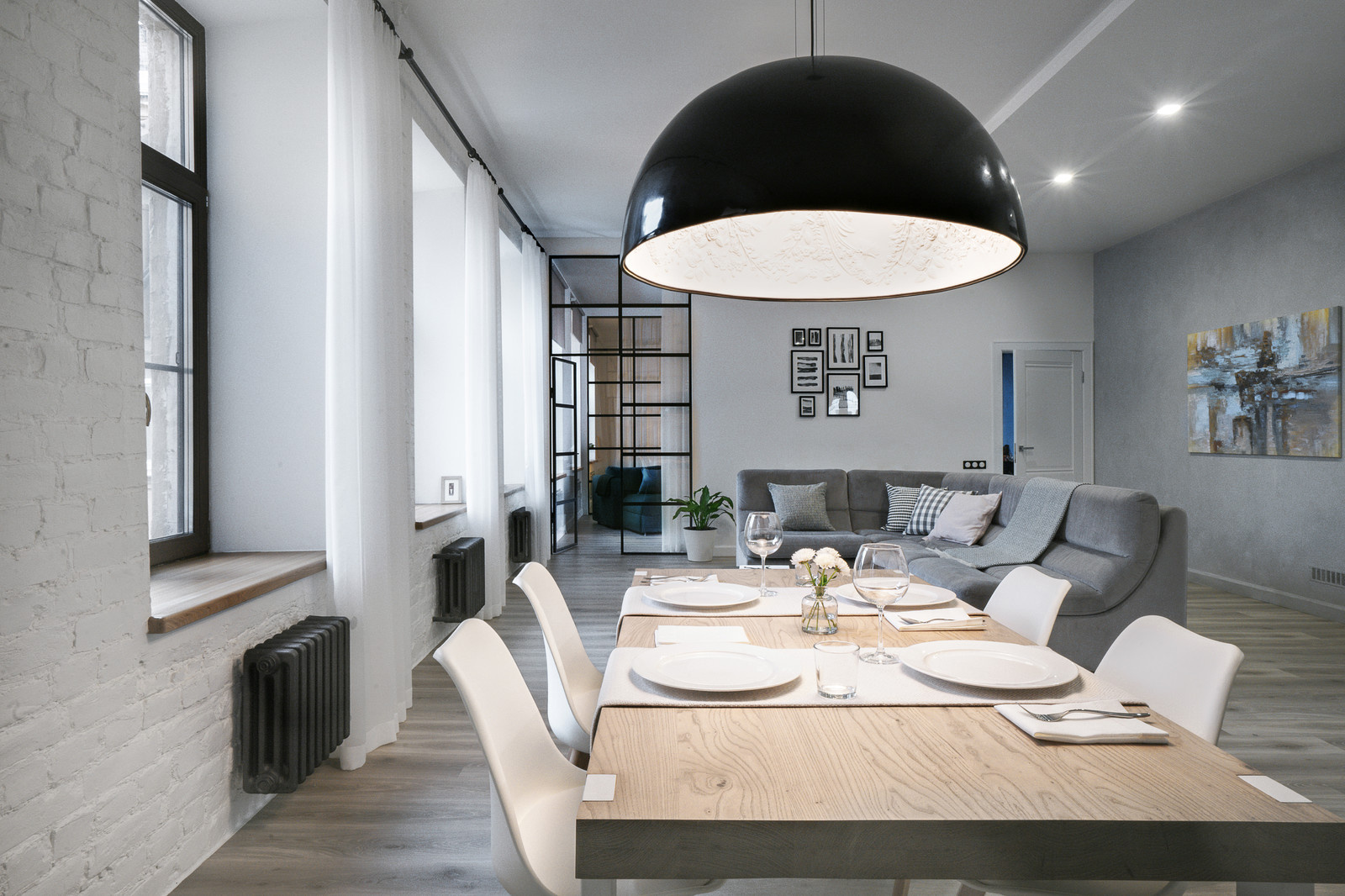 Houzz тур: Квартира, которую дизайнер красил сам