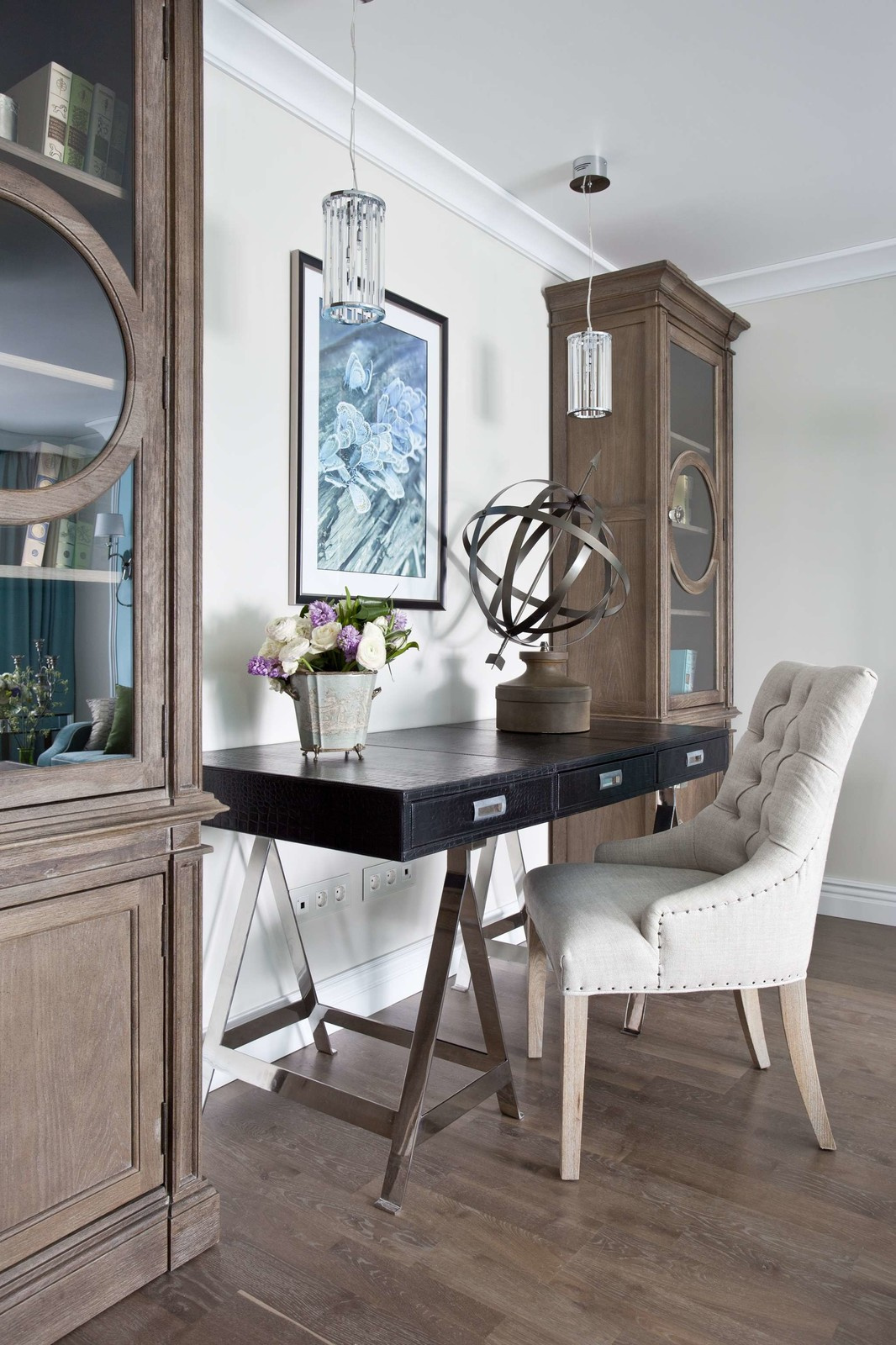 Бирюзовая гостиная