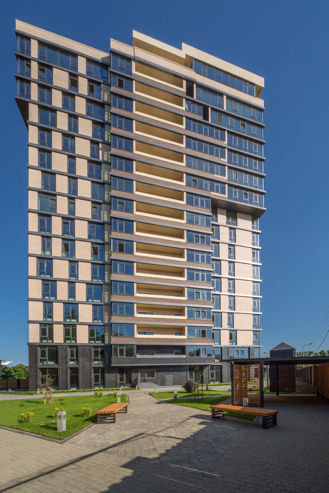 Кирпичное строительство для компании Ладный Дом