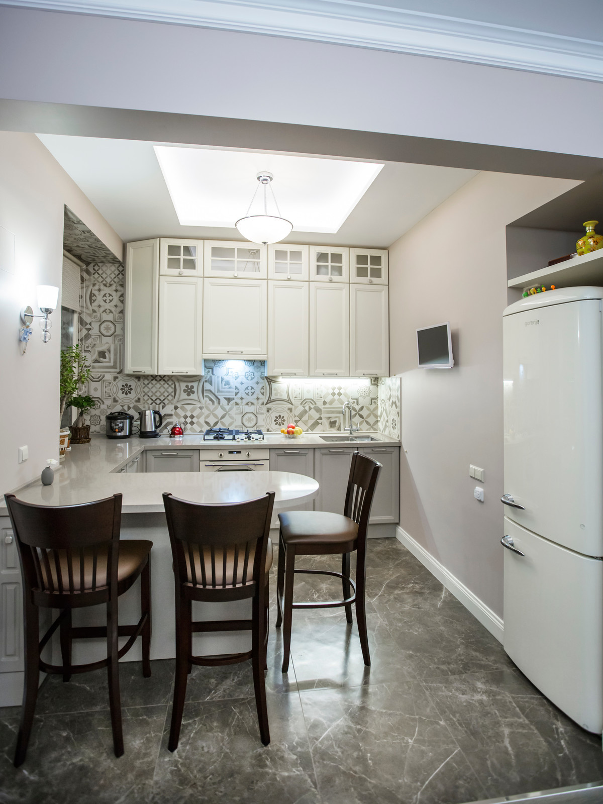 Кухня в московской квартире