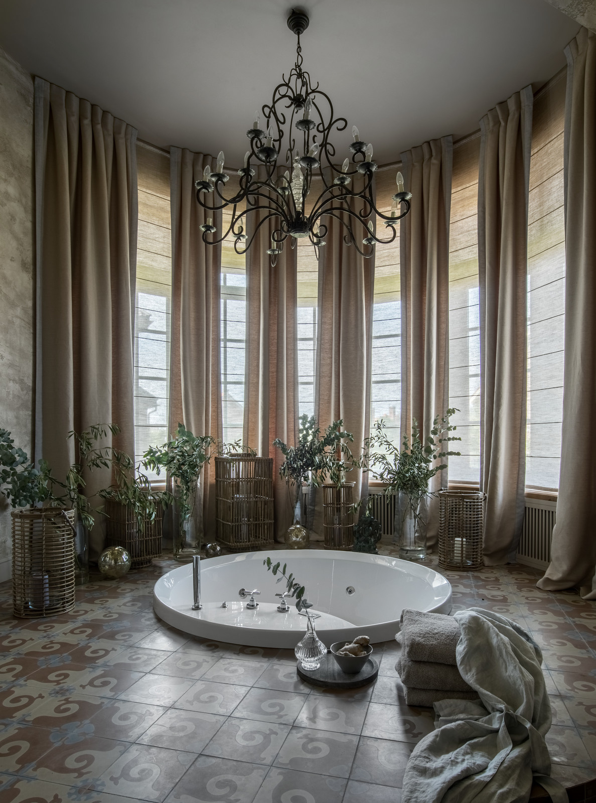 Проект недели: Спа-домик для друзей с  купелью и чайной комнатой