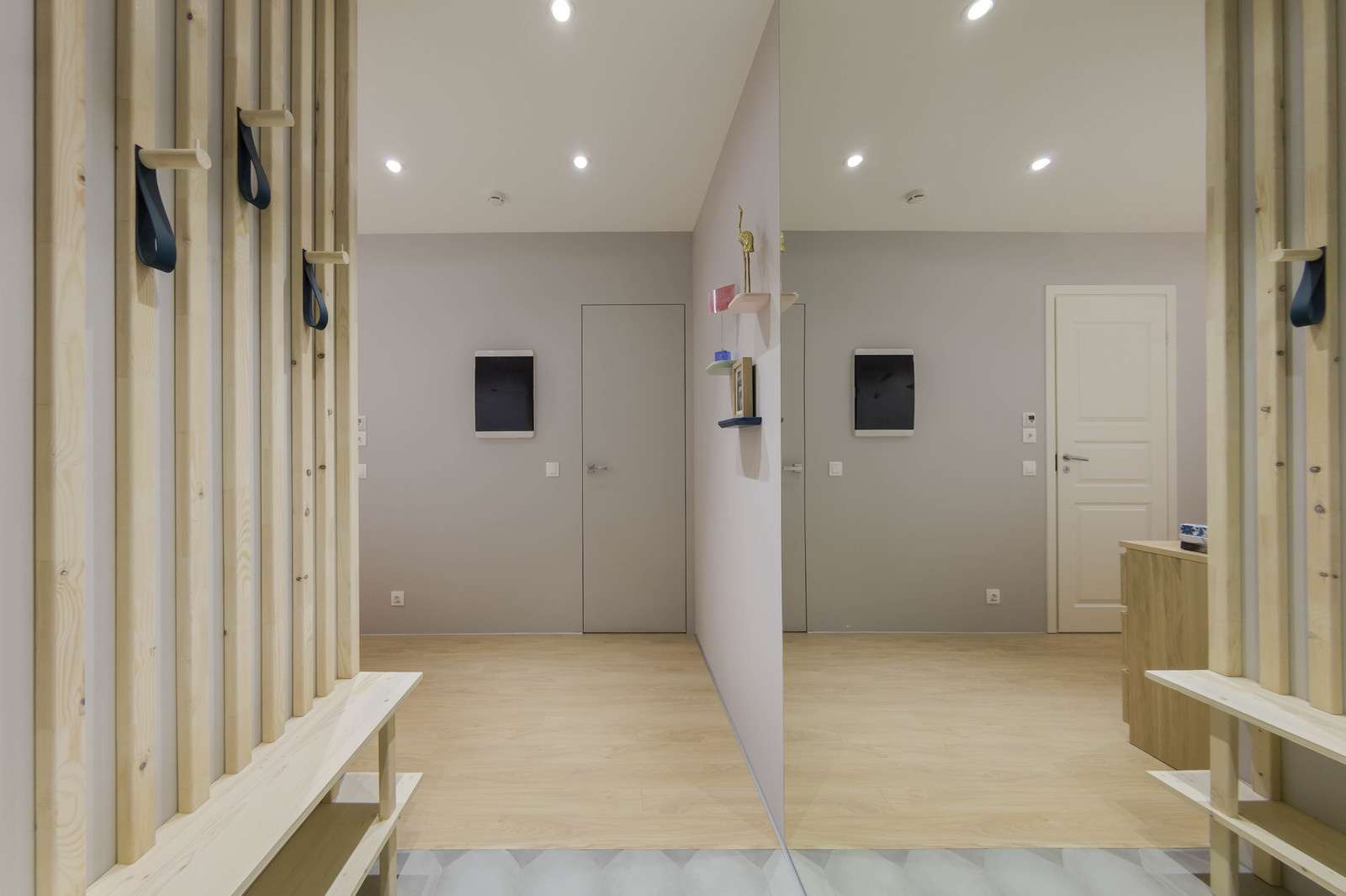 Зефирно-розовый скандинавский