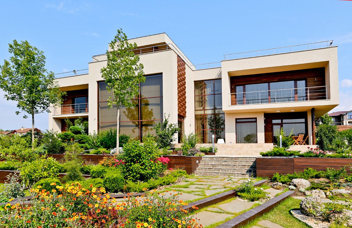 Резиденция в стиле хай-тек