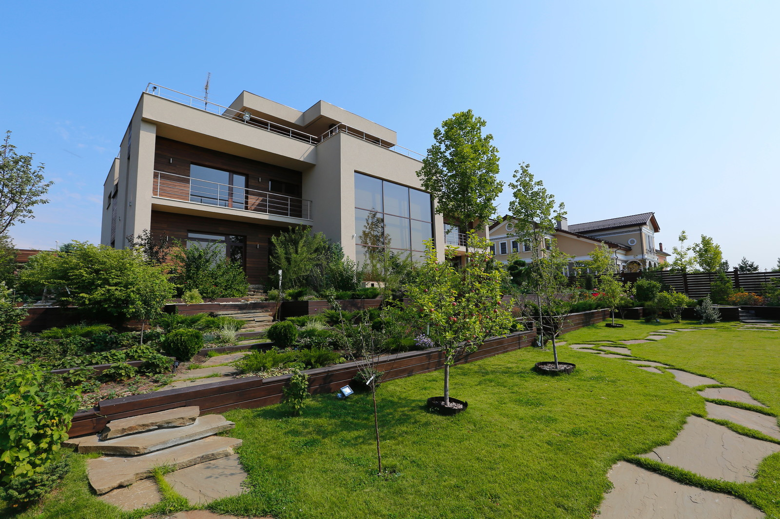 Резиденция в стиле хай-тек