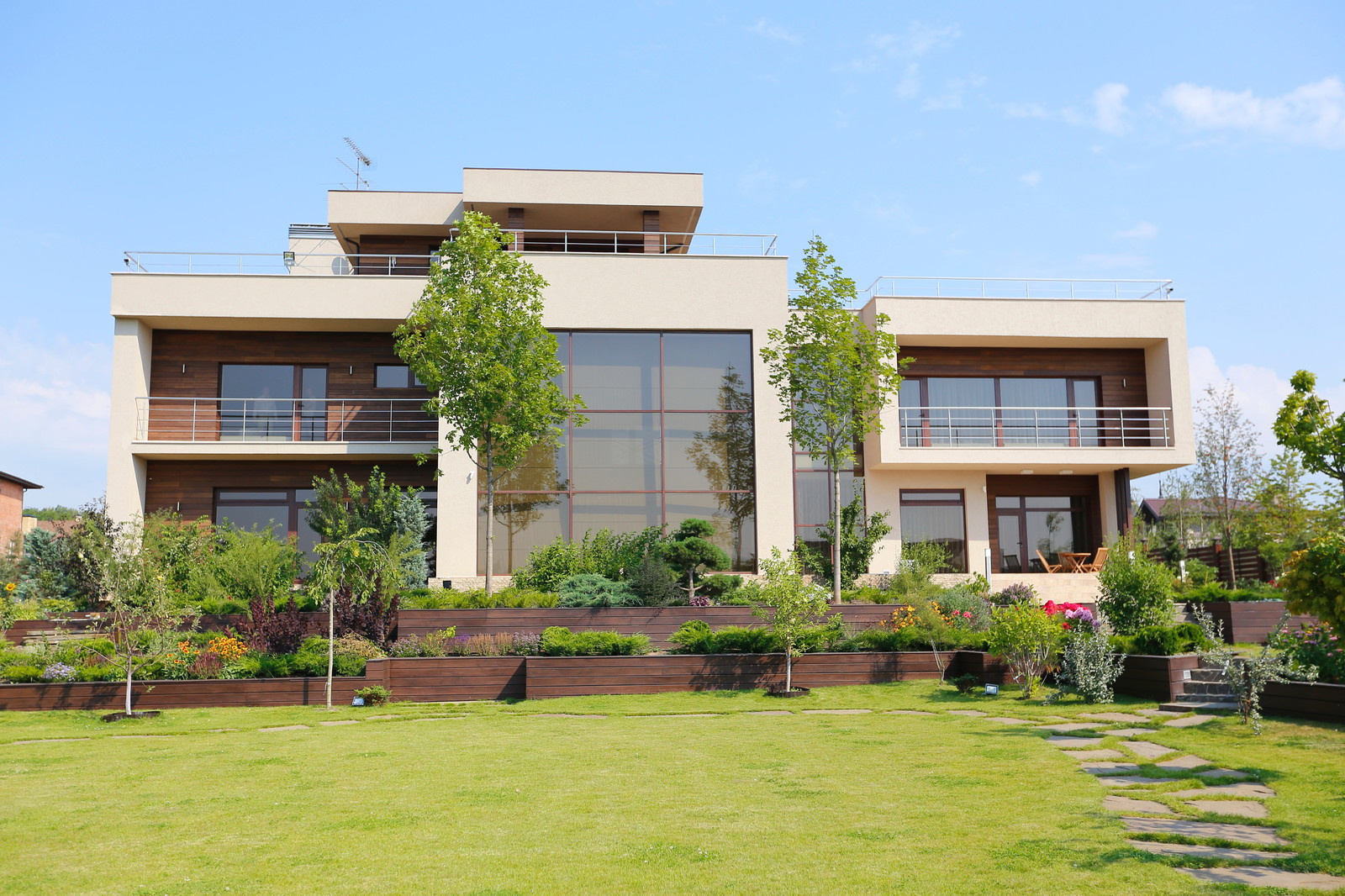 Резиденция в стиле хай-тек