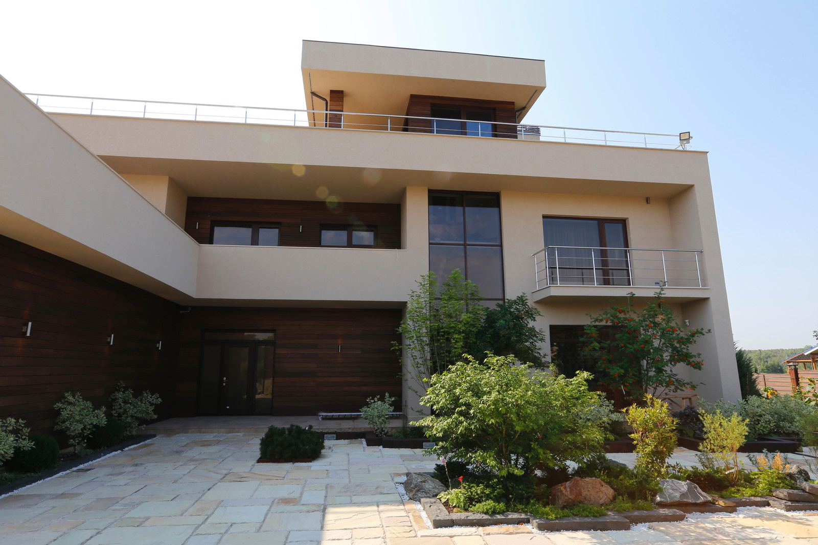 Резиденция в стиле хай-тек