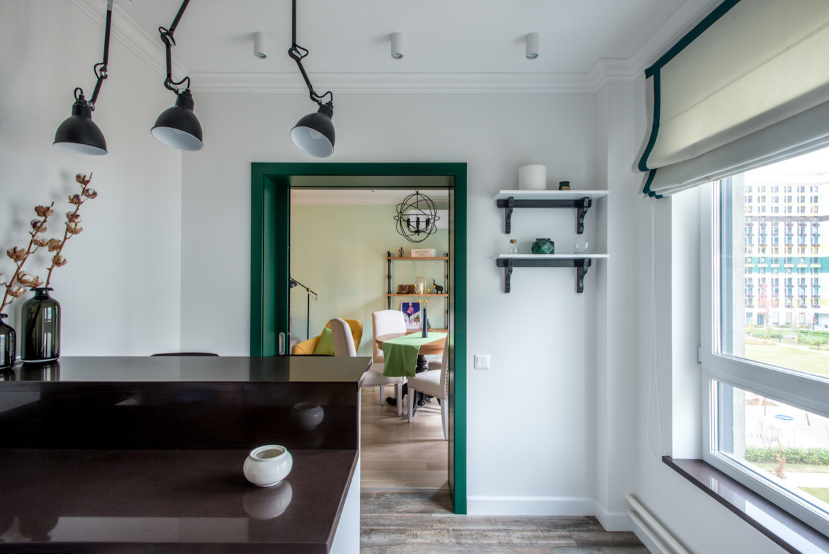 Съёмка квартиры 75м. в ЖК "Варшавское шоссе", проект Веры Шевердёнок