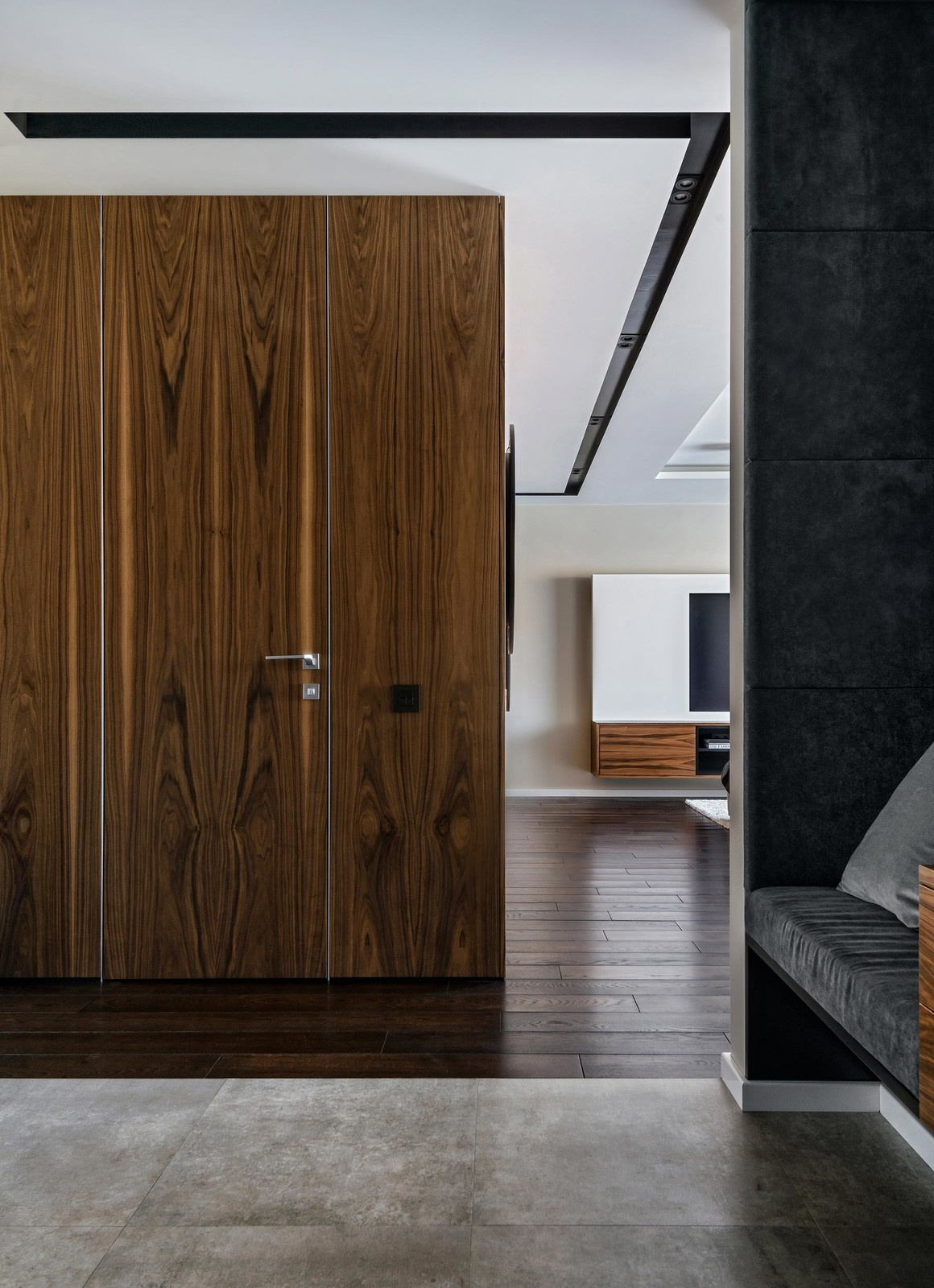 Интерьер трехкомнатной квартиры в Новосибирске, площадь 100м2