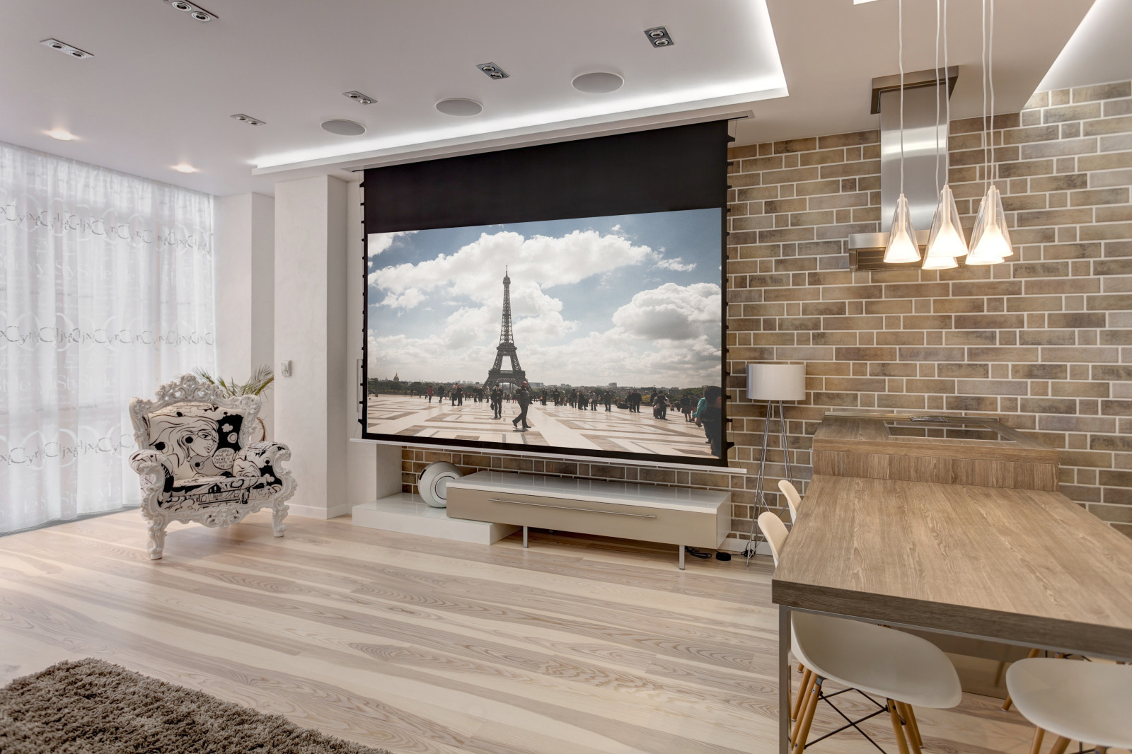 Квартира в стиле минимал шик