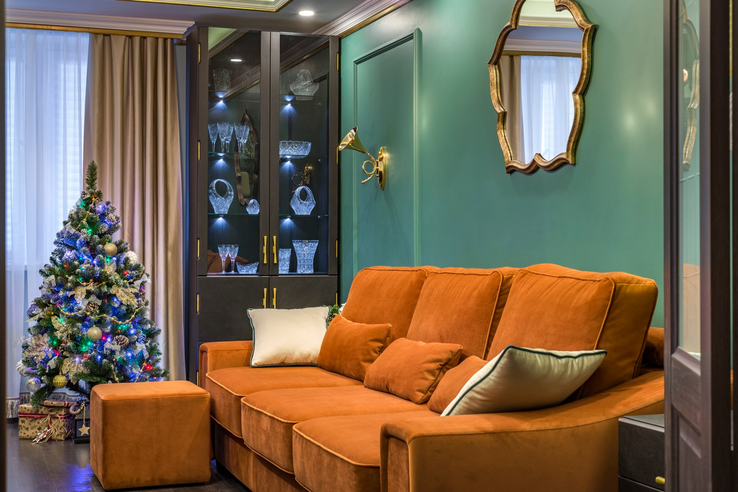 Гостиная в семейных традициях