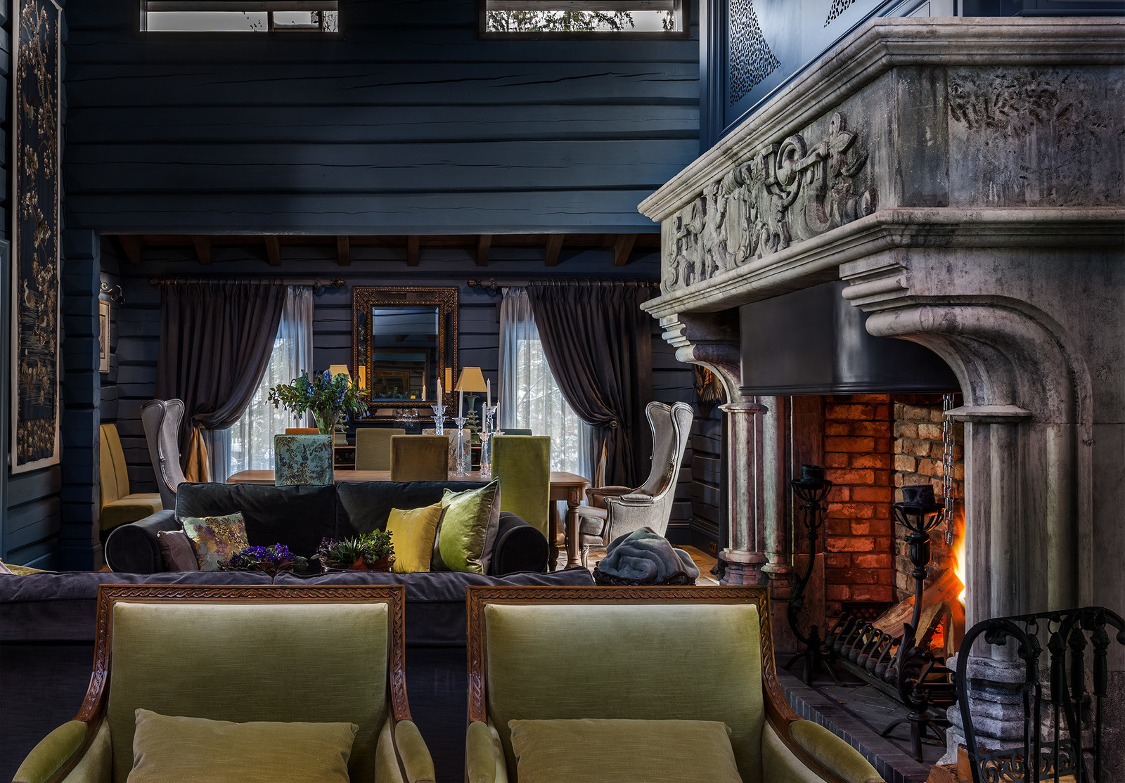 Houzz тур: Французский дух и шинуазри в Подмосковье