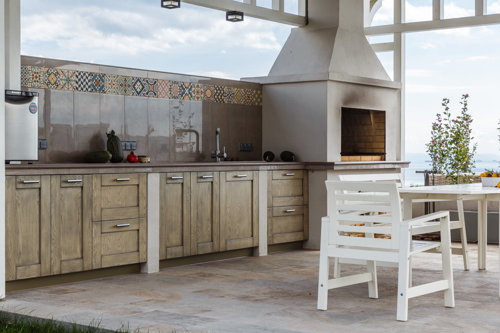 Вилла в пос. Мысхако с панорамным видом на море.